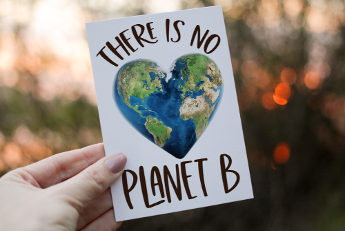 There Is No Planet B Greeting Card, Save The Earth Card